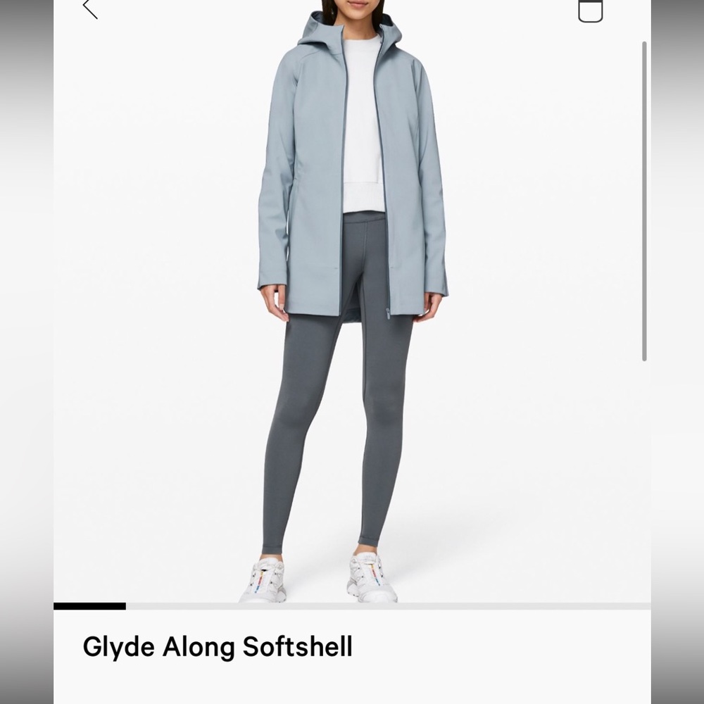 Lulu lemon chambray rain jacket